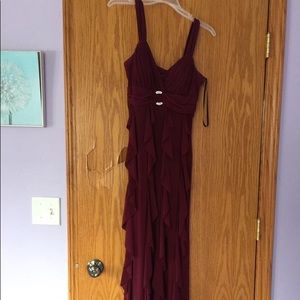 Maroon Prom Dress